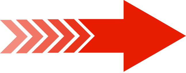 Red get started here arrow